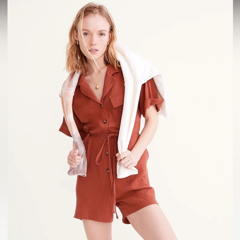 Madewell light spun romper